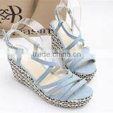 no Heel Wedge Shoes Women Shoes Summer Sandals European Women Shoes Summer Sandals thumbnail-1