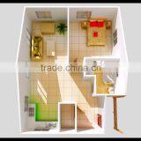 Recycled Expandable Container House Luxury Wheels thumbnail-2