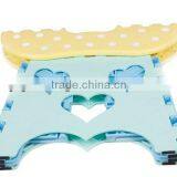 Lovely Peanut Plastic Folding Stool for Child