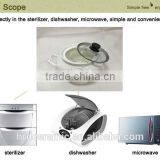 China Manufacturer Stocked Small Ceramic Porcelain Soup Tureen thumbnail-6