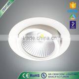 Free Sample CE IP20 25W Metal Round Cob Rated Led Downlight thumbnail-1