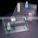 Custom Acrylic Shampoo Advertising Display Stand Step of 3