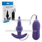Silicone Anal Toys, Anal Probe Vibrator for Anal Pleasure thumbnail-3