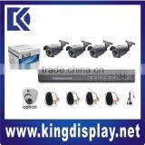 Home use cheap 4CH DVR with 700TVL Camera Kit