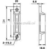 Pull Handle ,Steel Stamping Handle for PVC Sliding Window thumbnail-2