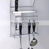 One Layer Metal Kitchen Corner Spice Rack thumbnail-5