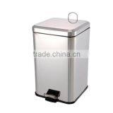 18/0 Stainless Steel Office Dustbin