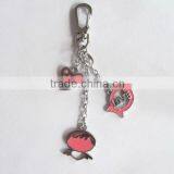 DIY Zinc Alloy Enamel Fashion Keychain Manufacturer