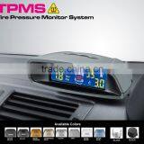 Wireless Rechargeable Display Car Tire Pressure Monitor With Internal Sensor