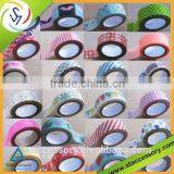 Over 200 Patterns China Japanese Masking Tape Wholesale Decorative DIY Rice Paper Tape Painters Tape Sizes Quality Choice thumbnail-4