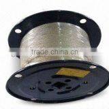 316I Decorative Stainless Steel Wire Rope Steel Safety Cable Mining 1x7,7x7,1x19,6x36,7x19,1x37,7x37 thumbnail-1