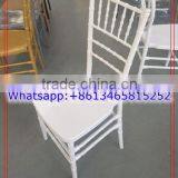 White Resin PC Plastic Chiavari Chair thumbnail-1