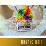 New Premium Best Selling Products Colorful Christmas Cosplay Hairs Clown Funny Synthetic Wig For Football Fan thumbnail-5