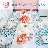 2015 Beautiful Organza Runner Table Linen for Wedding Decoration thumbnail-1