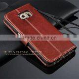 Wallet Leather Case for Samsung Galaxy s6 Edge Cover Case thumbnail-5