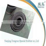 Black rubber plate