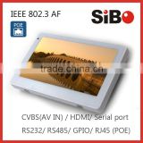 7 Inch Embedded Installation Android Tablet With RJ45 POE RS485