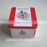 Food Grade Promotional High Quality Square Tea Tin Box