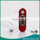 USB2.0 LCD 16GB MP3 Player With Voice Recorder Function Red thumbnail-1