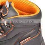 Anti-Puncture Slip Top Smooth Leather Toe Cap Safety Shoes thumbnail-6