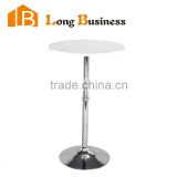 LB-5027 High quality modern round wooden bar table for bar furniture