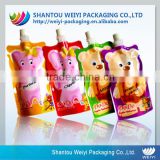 Custom Printed Kids Food Pouches Bags / Reusable Spout Food Pouches For baby                        
                                                Quality Choice