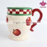 New Creative Apple Shape Ceramic Mug