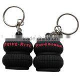 Fashion Eco-friendly Silicone Keychain Light