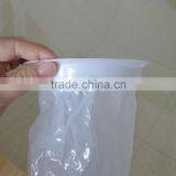 1500ML White Color LDPE Plastic Vomit Bag Without Printing Top PVC Rigid Rings thumbnail-3