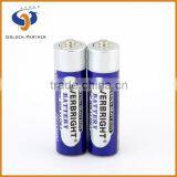 Good quality zinc carbon r06 um3 aa size battery