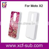 Aluminum Insert 2d Sublimation Cell Phone Case for Motorola X2