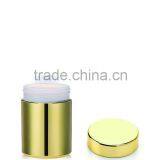 8oz/250ml Gold Chromed/ Metallized Plastic HDPE Bottle thumbnail-1