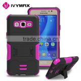 High quality combo case for Samsung G550 PC silicone triple defender case