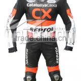 Good Quality Custom Men Leather Motorcycle Racing Suit High Quality One Piece/ Leather Motorcycle Racing Suit