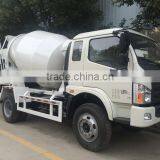Export! Foton 3m3 Cement Transportation Truck,high Performance 3 Cubic Meters Concrete Mixer Truck thumbnail-2