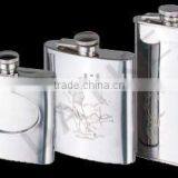 Hip Flask,logo Stainless Steel Hip Flask thumbnail-1