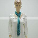 TY83 Green and Paillette Scarf