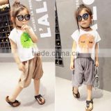 Wholesale Two Colors Lovely Cartoon Printing Children T Shirts China