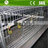A Type Battery Broiler Chicken Cage/poultry Farm Automatic Chicken Cage for Sale
