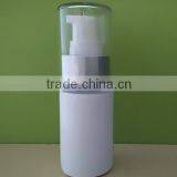 Persoanl Care 30ml PET Plastic Bottle With Aluminum Silver Spray Pump