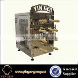Stainless Steel Outdoor Kurtos Kalacs Chimney Cake Oven Machine Selling Food Truck thumbnail-6