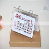 Clear Acrylic Table Calendar Office Calendar 4x6 thumbnail-4