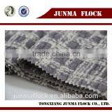 Grey Square Pattern Flock Print Fabric /flocking Fabric and Textile /flocked Upholstery Fabric for Antique Furniture thumbnail-5