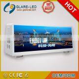 2015 HD Video Taxi Top Led Display Double Side Screen Led Taxi Top Advertising thumbnail-4