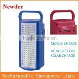 100 SMD Rechargeable Led Camping Light With Mobile Charge MODEL 1048F