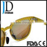 2016 Yellow Carbon Fiber Glasses Ultra-light Polarized Sun Glasses thumbnail-6