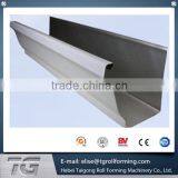 Half Round Color Steel Sheet Gutter Roll Forming Machine thumbnail-5