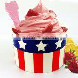 12 oz Ice Cream Paper Cup Disposabe Custom Printed Ice Cream Paper Cup thumbnail-1