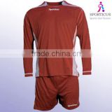 Maroon Soccer Uniform SL-SS-09