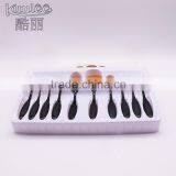Nylon Bendable Handle Eco-friendly 10pcs Toothbrush Shaped Makeup Brush thumbnail-6